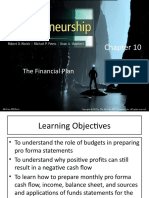 Chapter 10 - The  Financial Plan_Revised