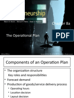 Chapter 8a - The Operational Plan