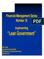 Implementing Lean Government