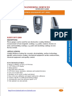 KIRTI - DFT-2000 - Coating-Paint Thickness Gauge