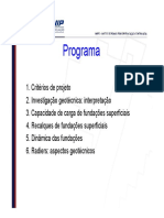 Interpretação de Parâmetros Geotécnicos por meio de SPT e CPT