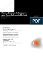 Charla Técnica A - A Liebert PEX Instalación (Cont) y Control