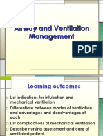 Airway and Ventilation Management
