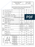 Teste Diagnostique TCS Biof