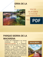 Parque Sierra de La Macarena Yecit Olivares