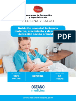 Medicina Y Salud: Nutrición Neonatal: Lactancia Materna, Crecimiento y Desarrollo Del Recién Nacido Prematuro