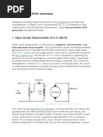 Characteristics of DC Machines Lab Report | PDF | Electric Generator ...