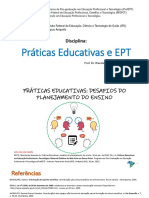 Práticas Educativas - Desafios Do Planejamento de Ensino - Prof. Brito - ProfEPT - IfG - 20-01-2021