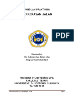 Panduan Praktikum Perkerasan Jalan