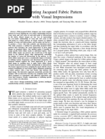 Generating Jacquard Fabric Pattern With Visual Impressions