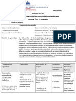 Planificacion para Trabajar El Mes de La Patria