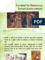 Cls 8-Cuvântul Lui Dumnezeu, Lumină