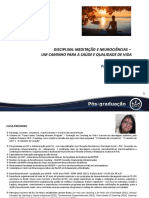 Meditação e neurociencias -  um caminho para saude e qualidade de vida