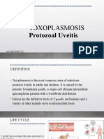TOXOPLASMOSIS Protozoal Uveitis AAO