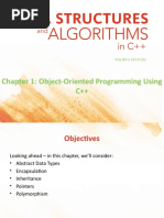 Chapter 1: Object-Oriented Programming Using C++