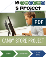 4 - Google Sheets Skills Project - Candy Store