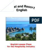 Hotel and Resort English. English Lesson Plans For The Hospitality Industry