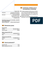 Datos Técnicos D-LP 32 DS-TS 32