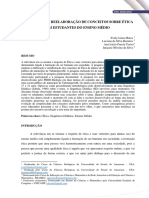 Estudo Sobre Reelaboração de Conceitos Sobre Ética em Estudantes Do Ensino Médio