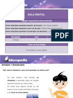 Aula Digital: Equipe Responsável Pela Produção