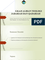 Mengkaji Aliran Teologi Jabariah Dan Qadariah