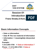 Management Information System: Session-01