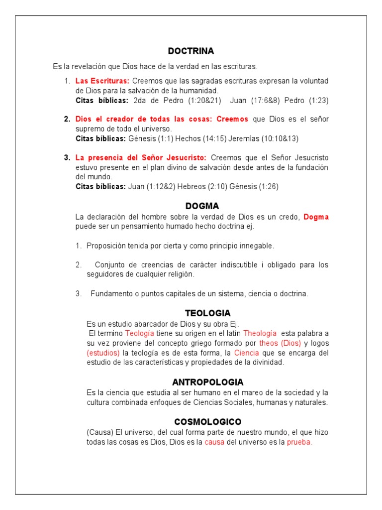 Fundamentos de la Fe Cristiana | PDF | Dios | Teología