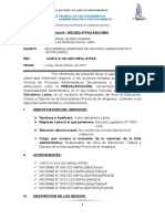 Informe de Precalificación 009 2022