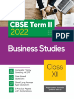 Business Studies Arihant CBSE TERM 2 Class 12 Question Bank