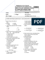 Soal PH Pai Kelas 3 PB 8