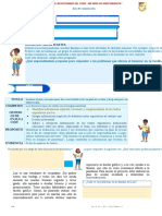 EdA 2 - 4to 2 Ficha - Leemos Textos y Reconocemos Las Características de Un Plan de Acción y Los Pasos para Su Elaboración.