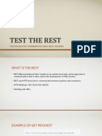 Test The Rest: Testing Restful Webservices Using Rest Assured