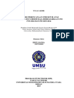 Analisis Perencanaan Struktur Atas Jembatan Box Girder Baja Berdasarkaan Sni 1725-2016 Dan Sni 2833-2016