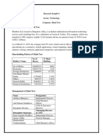 General Overview of Mind Tree