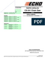CS-341 Chain Saw: Parts Catalog