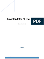 Download! For PC User Guide: Document Version 1.1