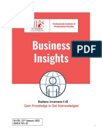 Business Insights - 22nd January 2022