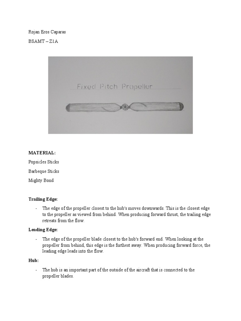 CAPARAS Z1A LW3-AirPropeller | PDF
