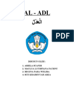 Cover Al-Adl PAI