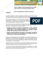 Taller - Reconocer Las Caracteristicas y Componentes de La Evaluacion de Impactos Ambientales