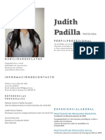 Hoja de vida Judith Padilla