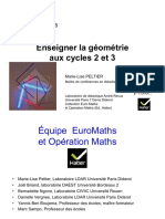 Enseigner La Geometrie Au C2-3