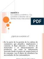 Sesión 1 La Cadena Logística - La Logística Dentro de La Estructura Organizacional