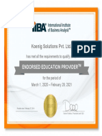 Koenig Solutions Pvt. LTD.: Endorsed Education Provider