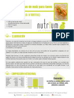 21. Tortitas mejicanas de maíz para tacos (Artículo) autor Nutrium Centro de Nutrición y Dietética