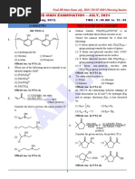 2507 Chemistry Paper With Ans Morning