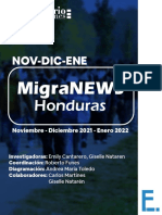 MigraNews: Reportes de movimientos migratorios de hondureños en Noviembre, Diciembre y Enero