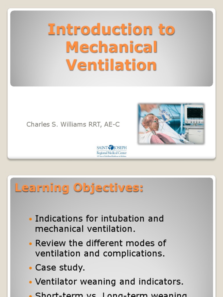Introduction To Mechanical Ventilation | PDF | Breathing | Animal ...