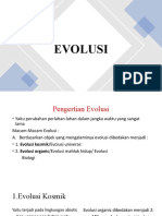 KD. 3.9. Evolusi