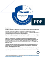 ID3 Customer CO2 TUV Certificate